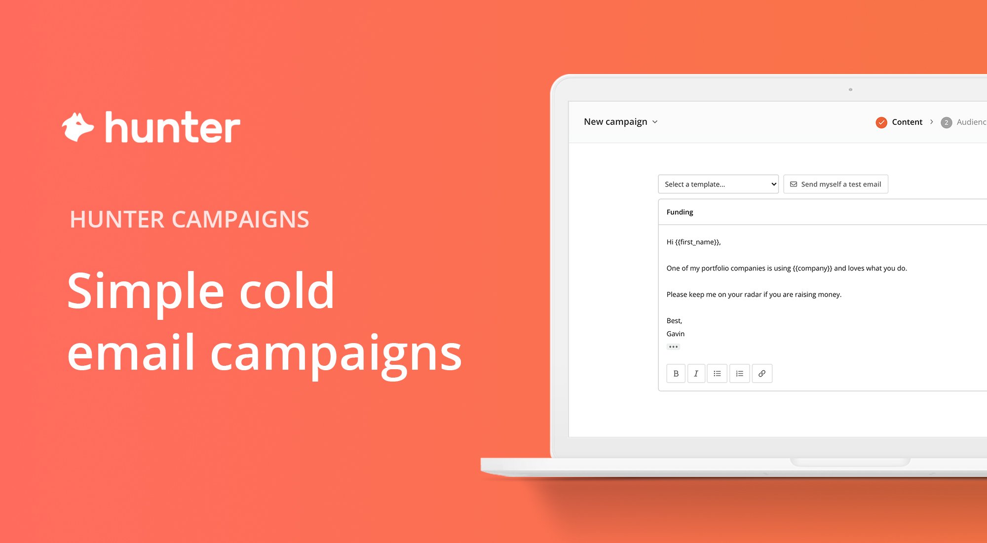 hunter io email templates