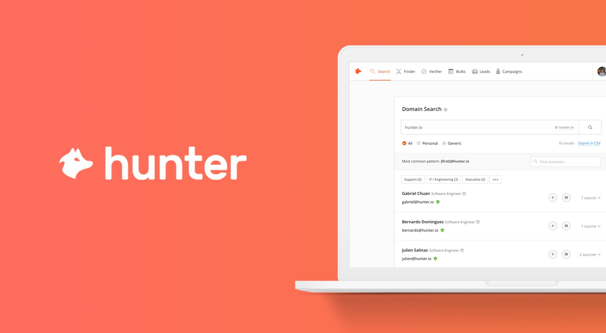 hunter.io extension