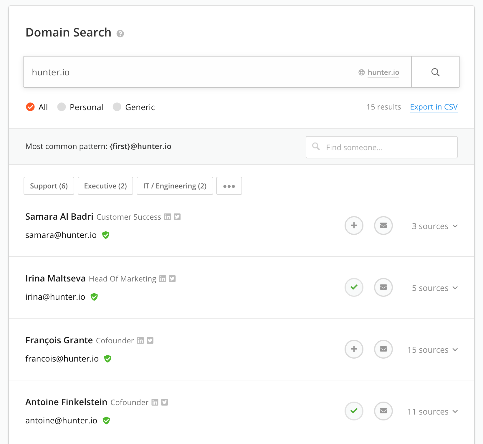 How to use Domain Search to build a solid target account list as part of your targeted selling campaign.
