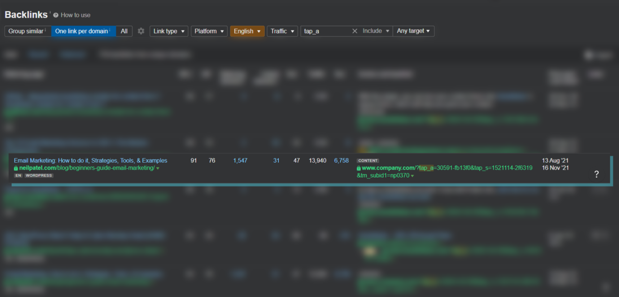 Scraping with Ahrefs