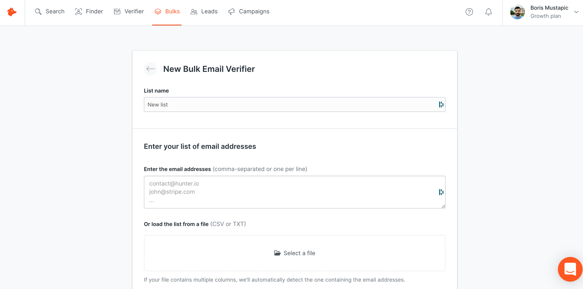 Bulk Email Verifier