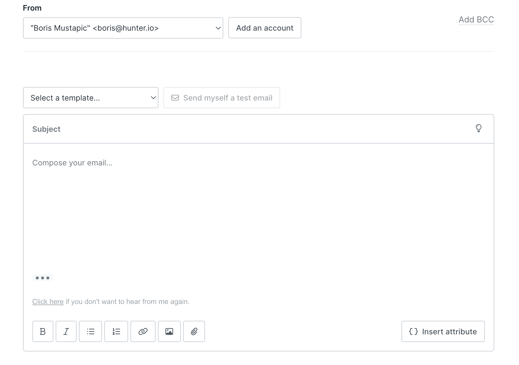 Adding a new email to a Campaigns sequence