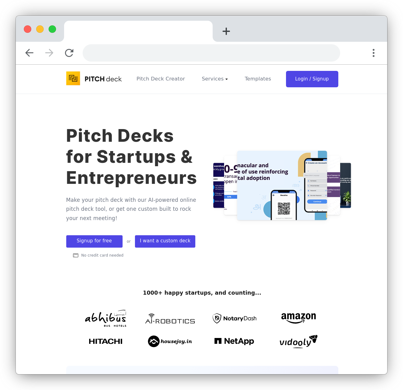 pitch deck