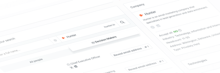 Reveal the email addresses of the decision makers you want with our updated search