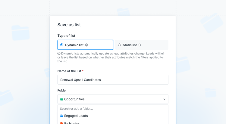 Meet the new Leads: the easiest way to organize and explore your data in Hunter